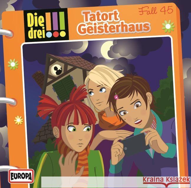 Die drei !!! - Tatort Geisterhaus, 1 Audio-CD  9783803237941 United Soft Media (USM) - książka