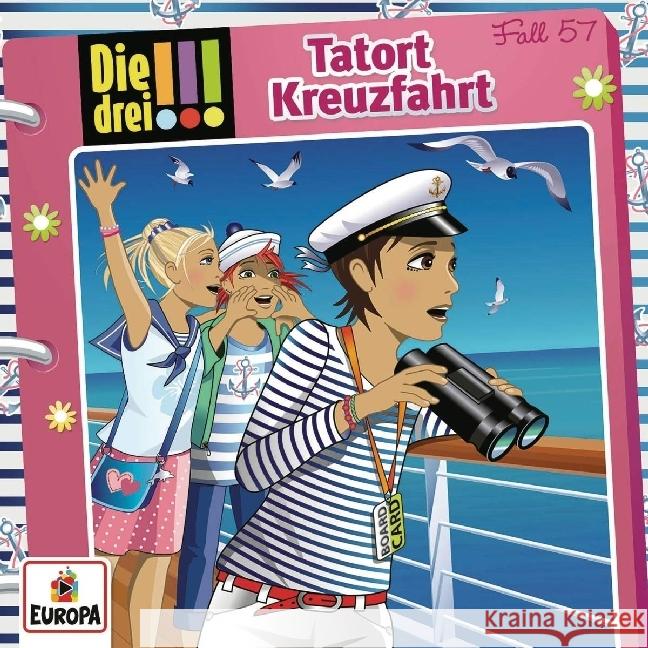 Die drei !!! - Tatort Kreuzfahrt, 1 Audio-CD  9783803261571 United Soft Media (USM) - książka