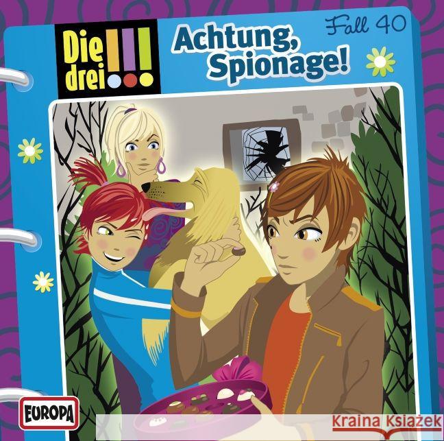 Die drei !!!: Achtung, Spionage!, Audio-CD  9783803237897 United Soft Media (USM) - książka