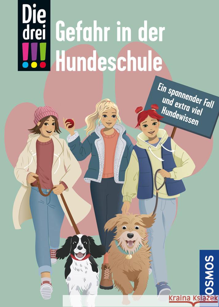 Die drei !!!, Gefahr in der Hundeschule Mann, Miriam 9783440179581 Kosmos (Franckh-Kosmos) - książka