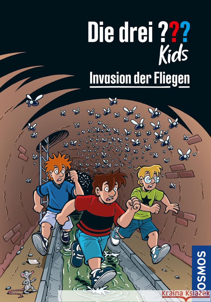 Die drei ??? Kids, 3, Invasion der Fliegen Blanck, Ulf 9783440173039 Kosmos (Franckh-Kosmos) - książka