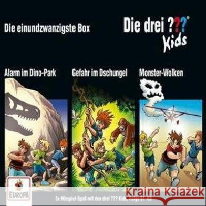 Die drei ???-Kids 3er Box. Box.21, 3 Audio-CD  9783803260963 United Soft Media (USM) - książka