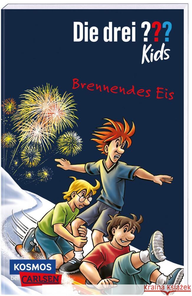 Die drei ??? kids 40: Brennendes Eis Blanck, Ulf 9783551320353 Carlsen - książka