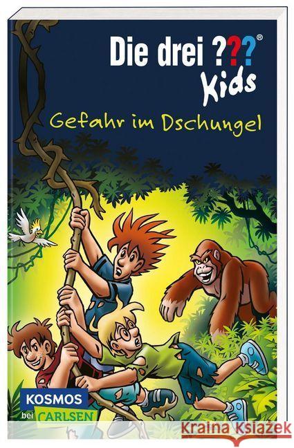 Die drei ??? Kids 62: Gefahr im Dschungel Blanck, Ulf 9783551318961 Carlsen - książka