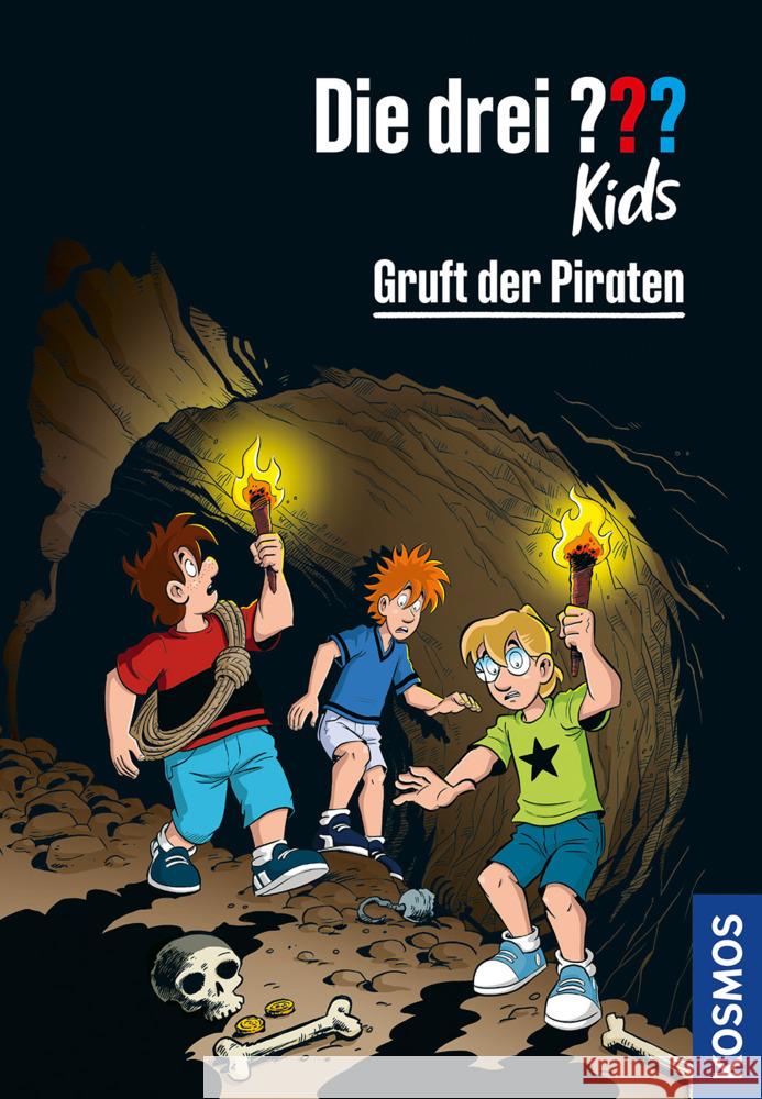 Die drei ??? Kids, 7, Gruft der Piraten Blanck, Ulf 9783440176405 Kosmos (Franckh-Kosmos) - książka