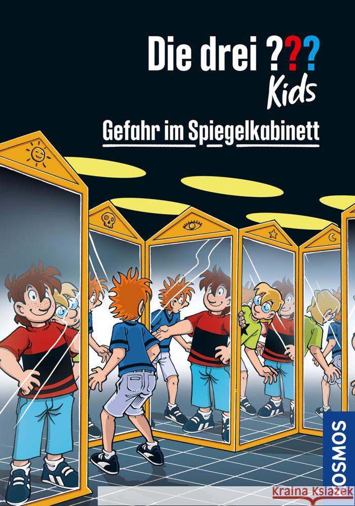 Die drei ??? Kids, 91, Gefahr im Spiegelkabinett Pfeiffer, Boris 9783440173152 Kosmos (Franckh-Kosmos) - książka