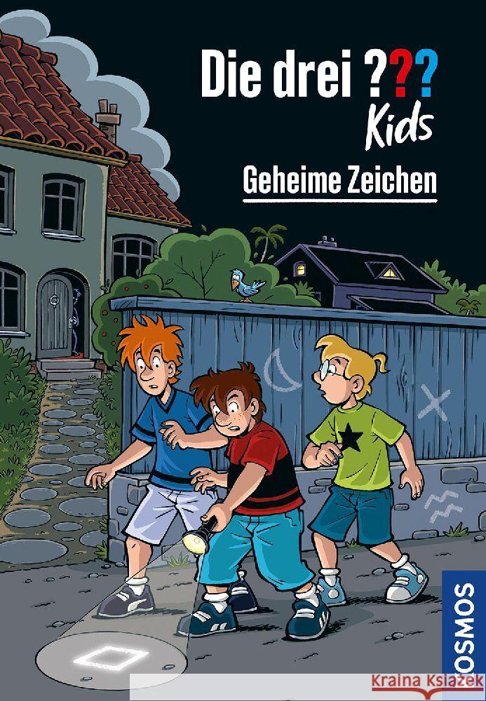 Die drei ??? Kids, 95, Geheime Zeichen Pfeiffer, Boris 9783440176443 Kosmos (Franckh-Kosmos) - książka