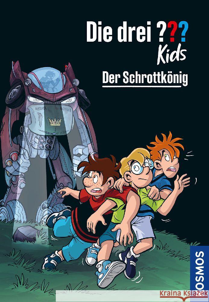 Die drei ??? Kids, 96, Der Schrottkönig Blanck, Ulf 9783440177822 Kosmos (Franckh-Kosmos) - książka