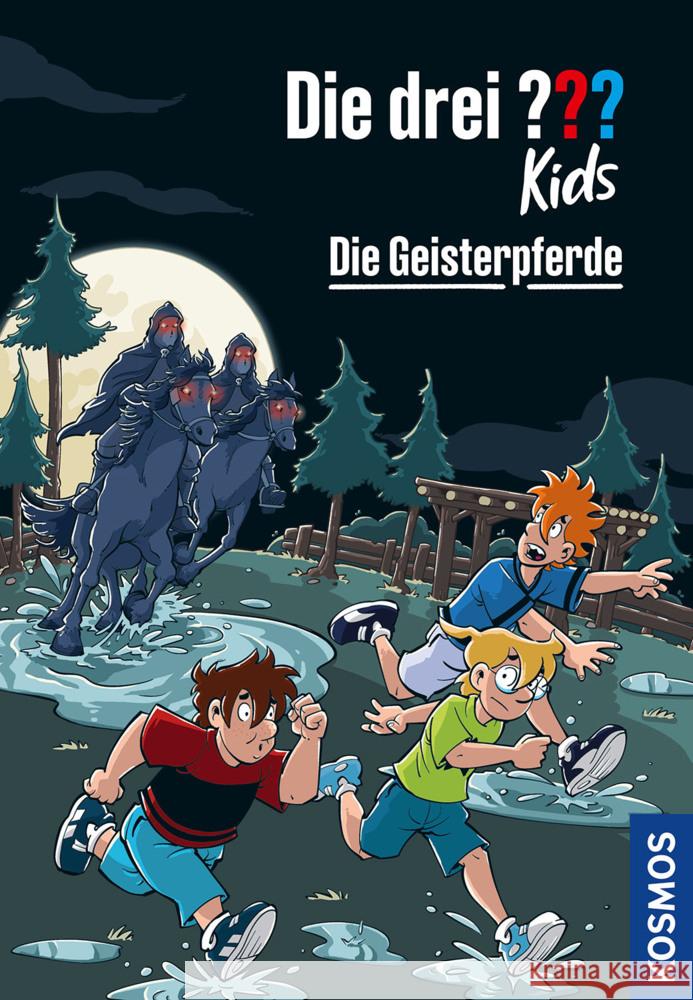 Die drei ??? Kids, 98, Die Geisterpferde Blanck, Ulf 9783440178744 Kosmos (Franckh-Kosmos) - książka