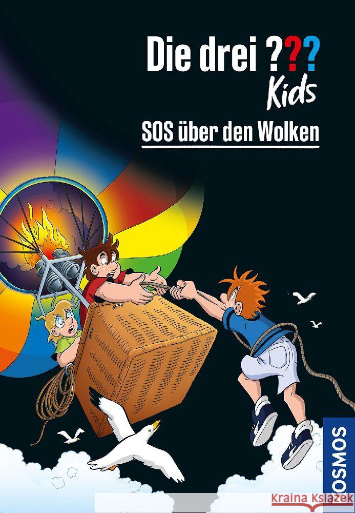 Die drei ??? Kids, 9, SOS über den Wolken Blanck, Ulf 9783440177976 Kosmos (Franckh-Kosmos) - książka