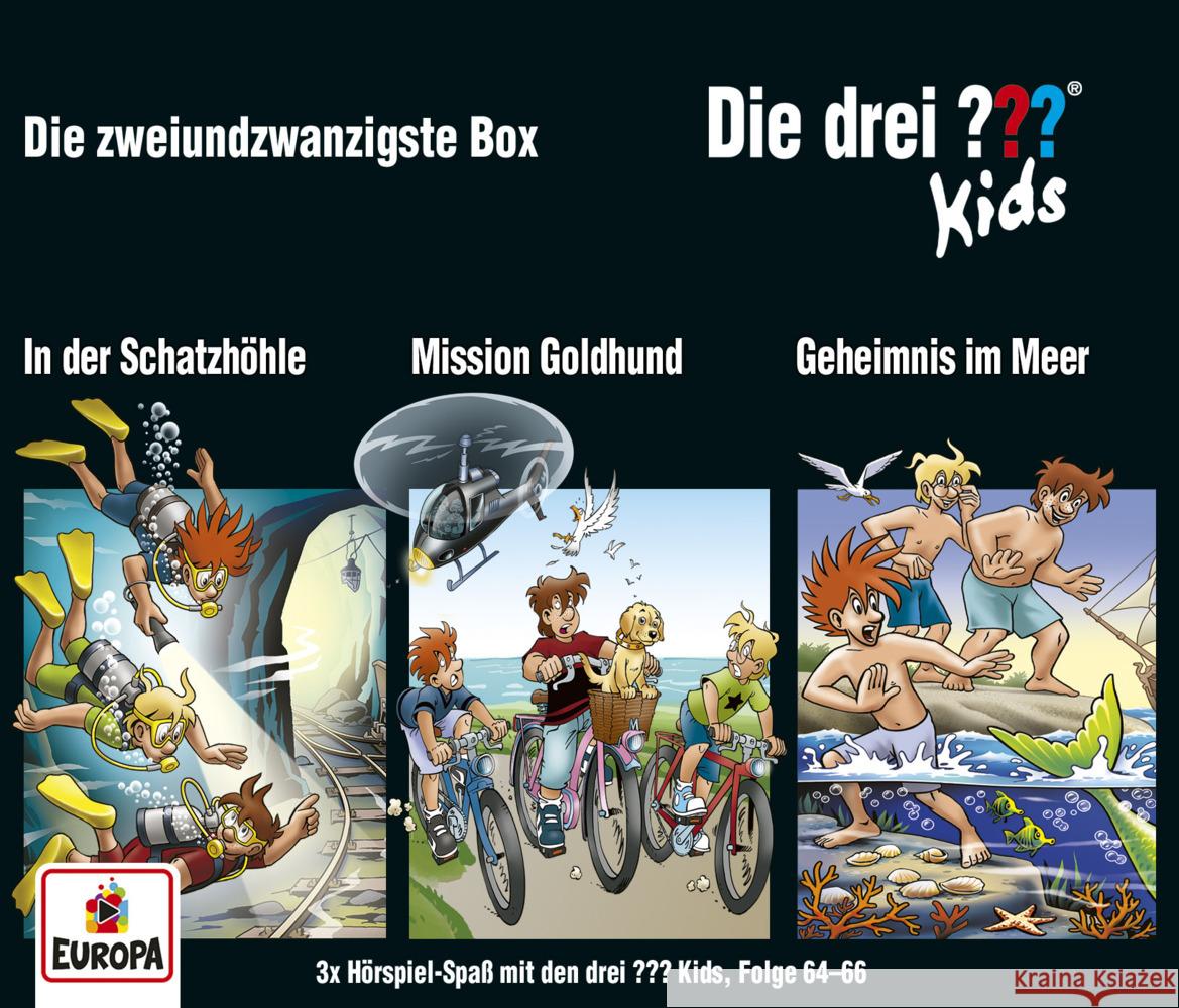 Die drei ??? Kids - 3er Box, 3 Audio-CD  9783803260970 United Soft Media (USM) - książka