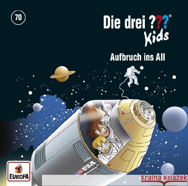 Die drei ??? Kids - Aufbruch ins All, 1 Audio-CD  9783803260536 United Soft Media (USM) - książka