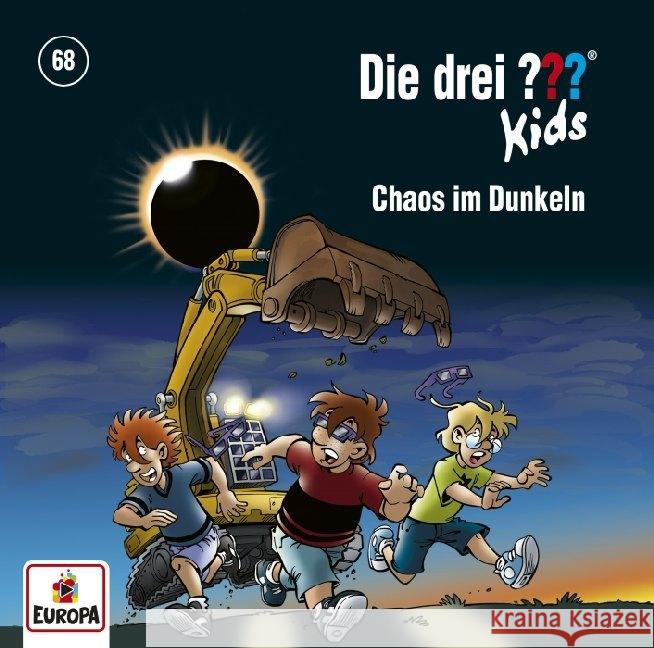 Die drei ??? Kids - Chaos im Dunkeln, 1 Audio-CD  9783803260512 United Soft Media (USM) - książka