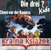 Die drei ???-Kids - Chaos vor der Kamera, 1 Audio-CD Blanck, Ulf 9783803232137 United Soft Media (USM) - książka