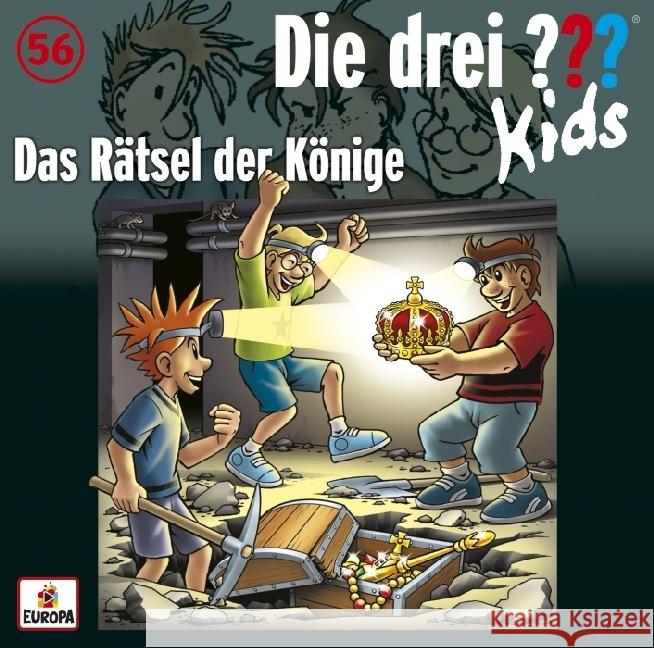 Die drei ??? Kids - Das Rätsel der Könige, Audio-CD  9783803260383 United Soft Media (USM) - książka