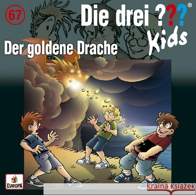 Die drei ??? Kids - Der goldene Drache, 1 Audio-CD  9783803260499 United Soft Media (USM) - książka