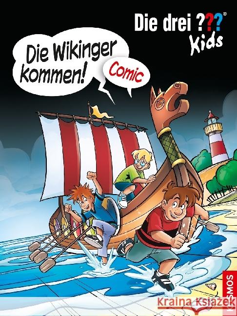 Die drei ??? Kids - Die Wikinger kommen! : Comic  9783440159125 Kosmos (Franckh-Kosmos) - książka