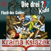 Die drei ???-Kids - Fluch des Goldes, 1 Audio-CD Blanck, Ulf 9783803232205 United Soft Media (USM) - książka