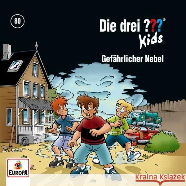 Die drei ??? Kids - Gefährlicher Nebel, 1 Audio-CD  0194398192826 United Soft Media (USM) - książka