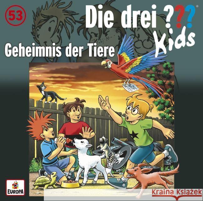 Die drei ???-Kids - Geheimnis der Tiere, 1 Audio-CD  9783803260352 United Soft Media (USM) - książka