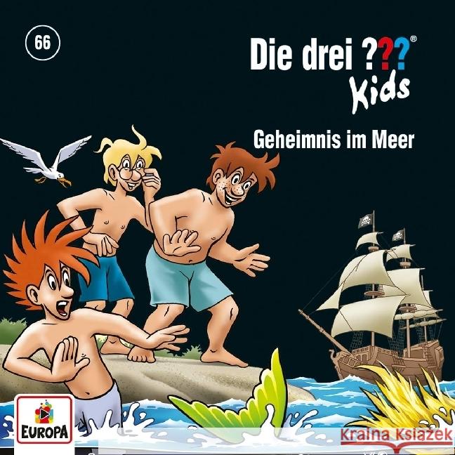 Die drei ??? Kids - Geheimnis im Meer, 1 Audio-CD  9783803260482 United Soft Media (USM) - książka