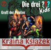 Die drei ???-Kids - Gruft der Piraten, 1 Audio-CD Blanck, Ulf 9783803232168 Europa - książka