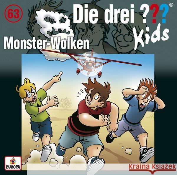 Die drei ??? Kids - Monster-Wolken, 1 Audio-CD Blanck, Ulf 9783803260451 Europa - książka