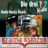 Die drei ???-Kids - Radio Rocky Beach, 1 Audio-CD Blanck, Ulf 9783803232113 Europa - książka
