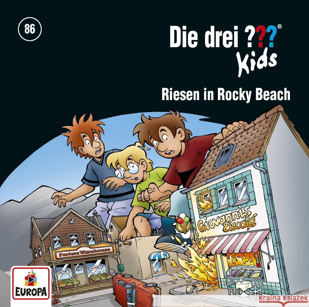 Die drei ???-Kids - Riesen in Rocky Beach, 1 Audio-CD  9783803260697 United Soft Media (USM) - książka