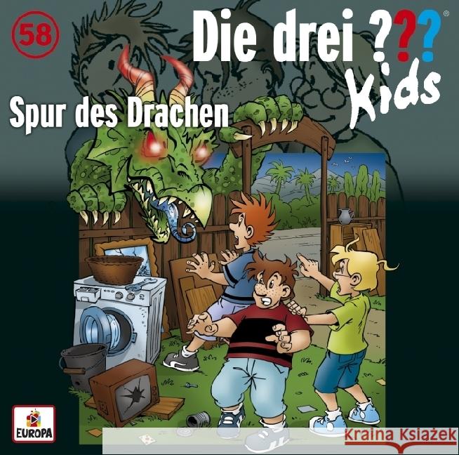 Die drei ??? Kids - Spur des Drachen, Audio-CD  9783803260406 United Soft Media (USM) - książka