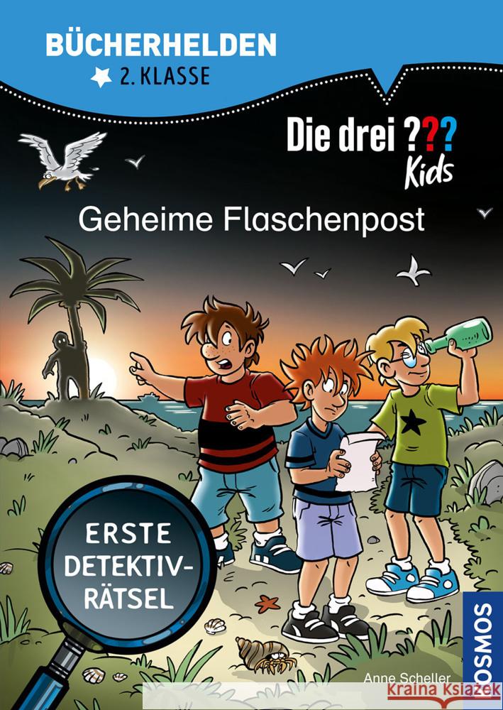 Die drei ??? Kids, Bücherhelden 2. Klasse, Geheime Flaschenpost Scheller, Anne 9783440170021 Kosmos (Franckh-Kosmos) - książka