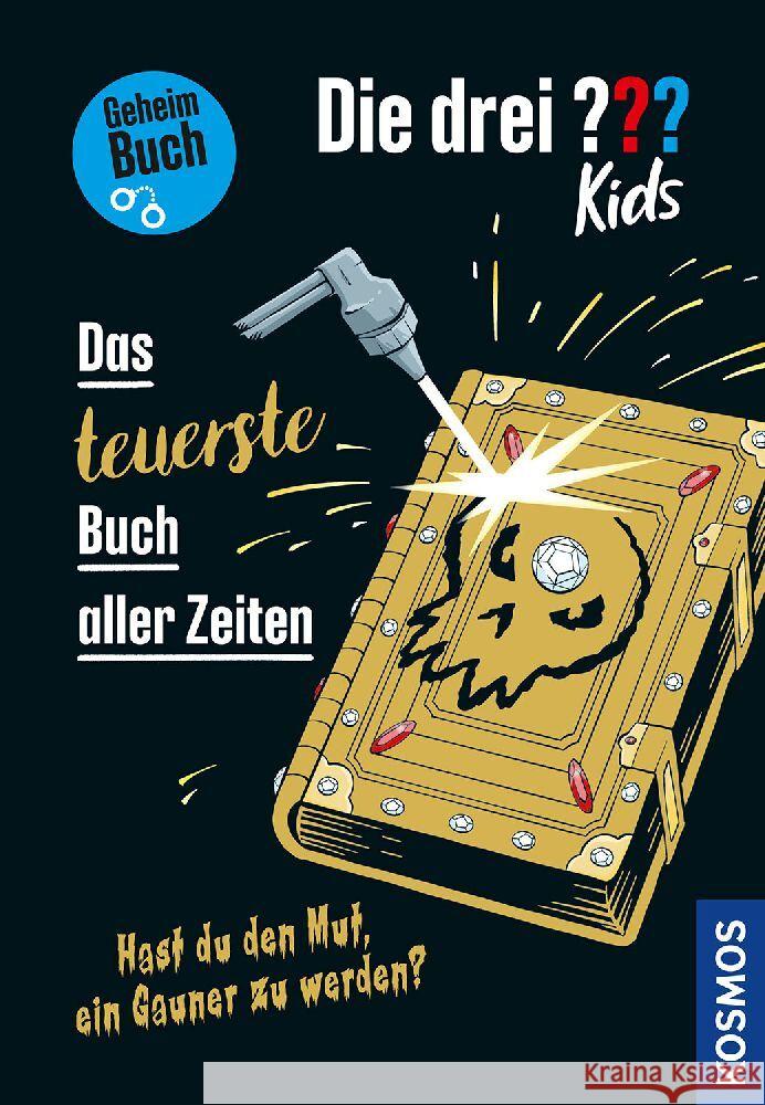 Die drei ??? Kids, Das teuerste Buch aller Zeiten Blanck, Ulf 9783440177648 Kosmos (Franckh-Kosmos) - książka