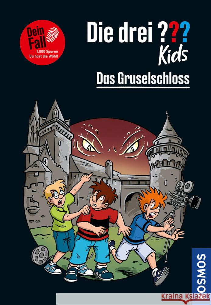 Die drei ??? Kids Dein Fall, Das Gruselschloss Pfeiffer, Boris 9783440173442 Kosmos (Franckh-Kosmos) - książka