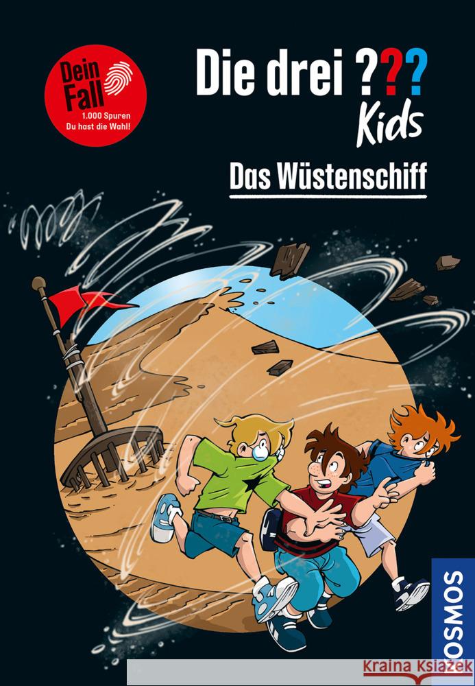 Die drei ??? Kids Dein Fall, Das Wüstenschiff Pfeiffer, Boris 9783440176429 Kosmos (Franckh-Kosmos) - książka