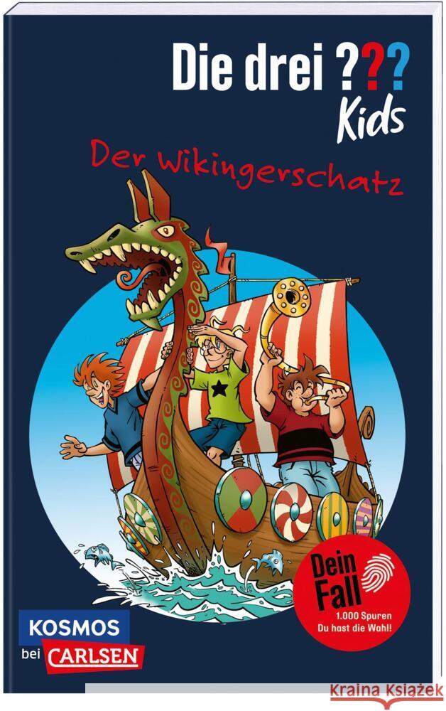 Die drei ??? Kids Dein Fall: Der Wikingerschatz Pfeiffer, Boris 9783551321329 Carlsen - książka