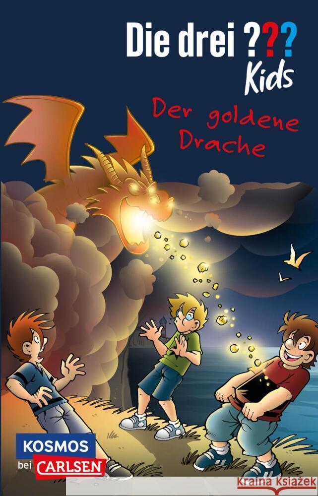 Die drei ??? Kids: Der goldene Drache Pfeiffer, Boris 9783551322234 Carlsen - książka