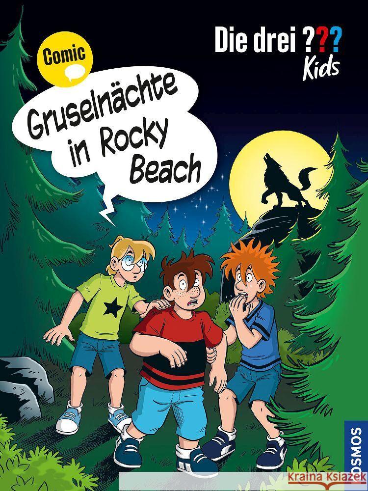 Die drei ??? Kids Gruselnächte in Rocky Beach Springorum, Björn 9783440176450 Kosmos (Franckh-Kosmos) - książka