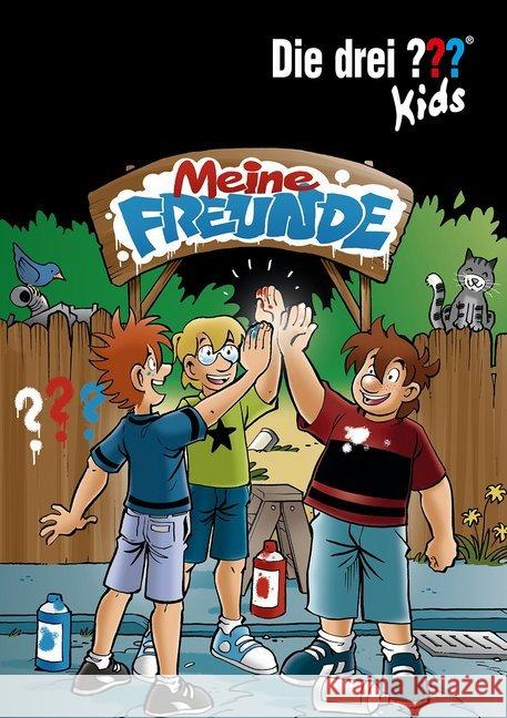 Die drei ??? Kids, Meine Freunde : Freundebuch  9783440163498 Kosmos (Franckh-Kosmos) - książka