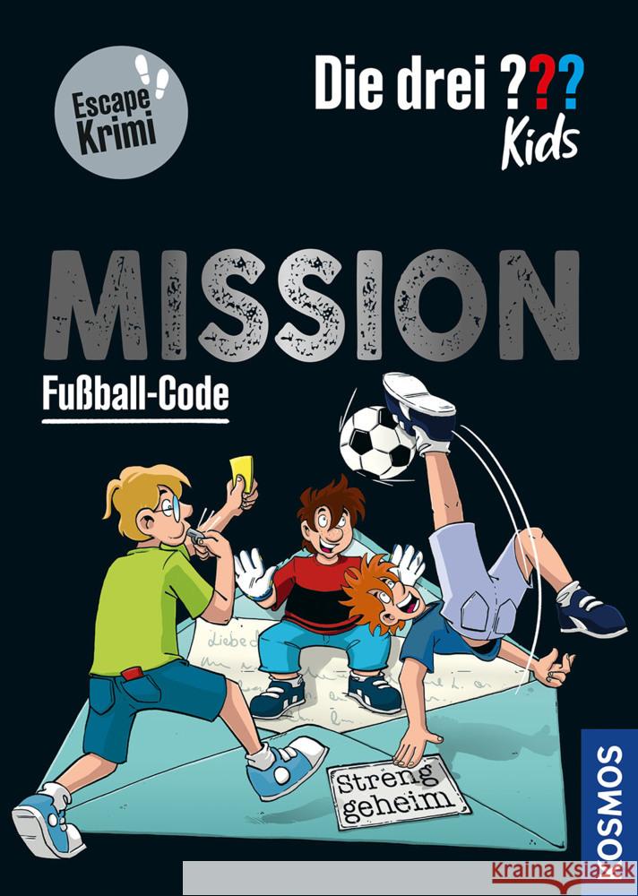 Die drei ??? Kids, Mission Fußball-Code Schiefelbein, Nina 9783440173732 Kosmos (Franckh-Kosmos) - książka