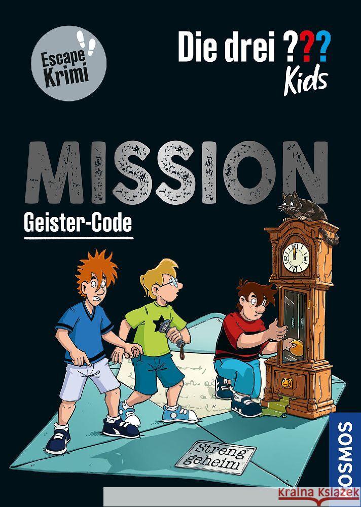 Die drei ??? Kids, Mission Geister-Code Schiefelbein, Nina 9783440179697 Kosmos (Franckh-Kosmos) - książka