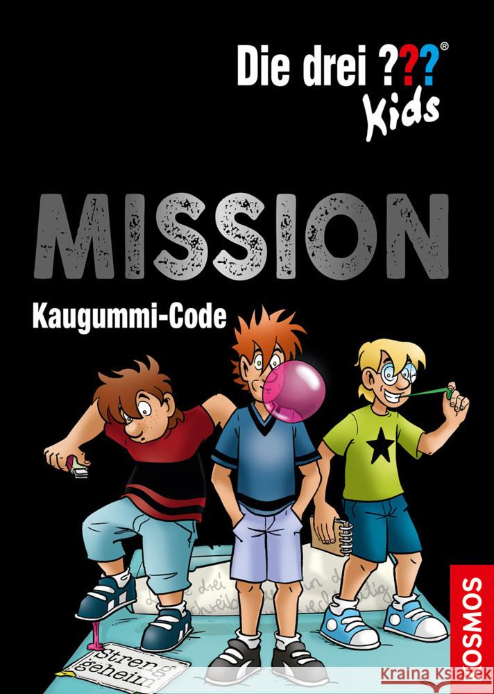 Die drei ??? Kids, Mission Kaugummi-Code Schiefelbein, Nina 9783440172117 Kosmos (Franckh-Kosmos) - książka