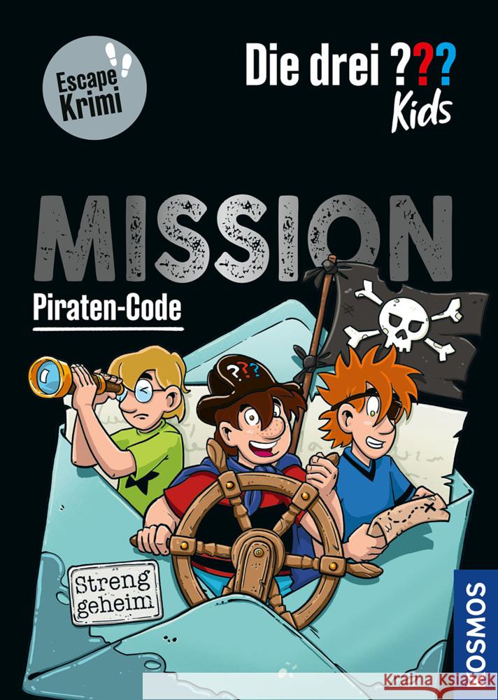 Die drei ??? Kids, Mission Piraten-Code Schiefelbein, Nina 9783440182574 Kosmos (Franckh-Kosmos) - książka