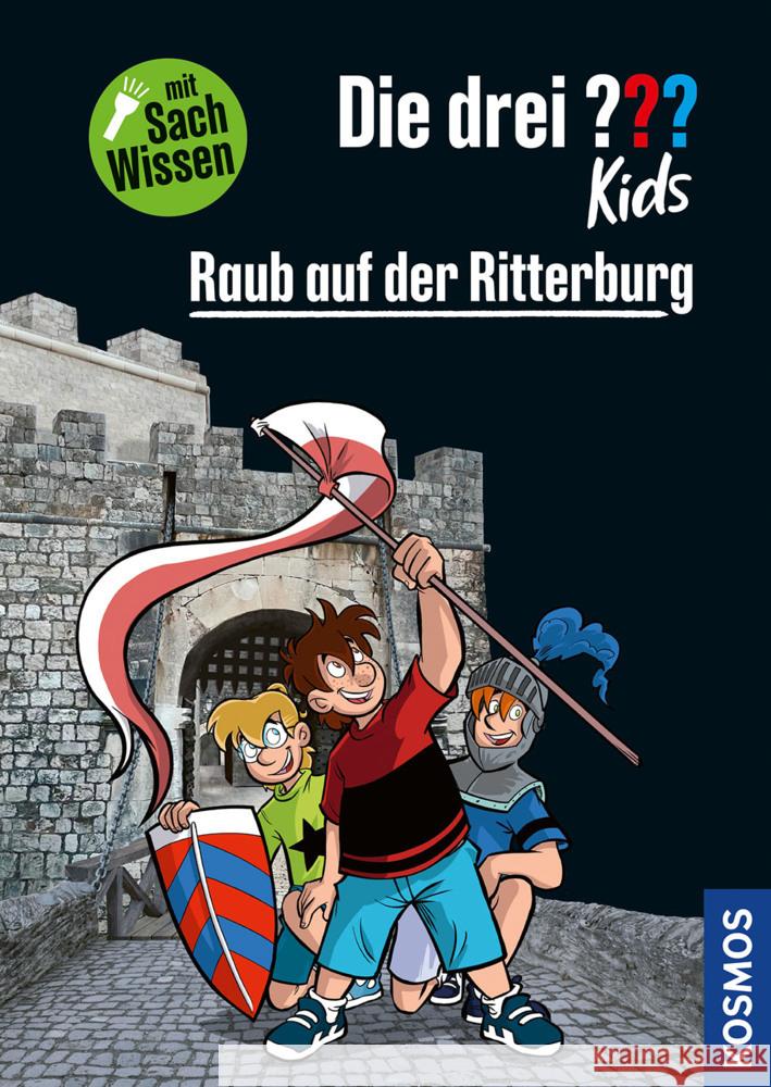 Die drei ??? Kids Raub auf der Ritterburg Körner, Anja 9783440179734 Kosmos (Franckh-Kosmos) - książka