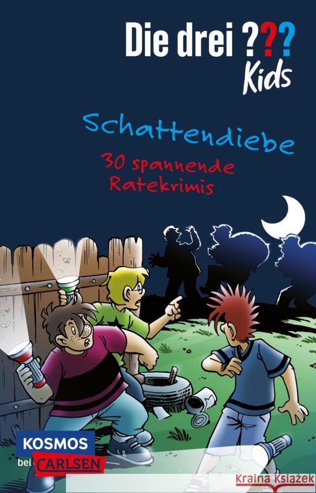Die drei ??? kids: Schattendiebe. 30 spannende Ratekrimis! Blanck, Ulf 9783551320131 Carlsen - książka