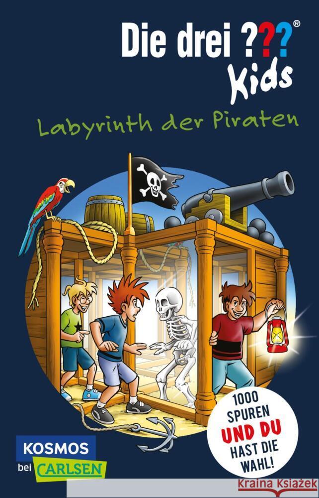 Die drei ??? kids und du: Labyrinth der Piraten Blanck, Ulf 9783551319814 Carlsen - książka