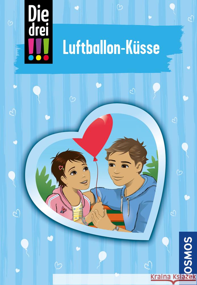 Die drei !!!, Luftballon-Küsse Heger, Ann-Katrin 9783440168097 Kosmos (Franckh-Kosmos) - książka