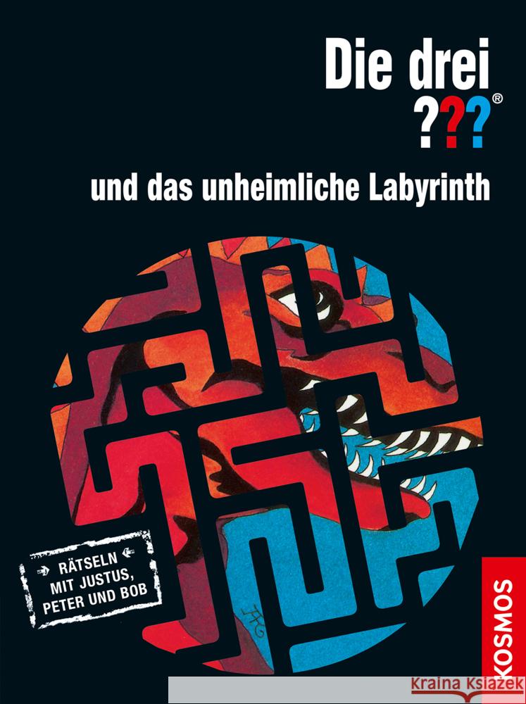 Die drei ??? und das unheimliche Labyrinth : Rätseln mit Justus, Peter und Bob Schiefelbein, Nina 9783440168608 Kosmos (Franckh-Kosmos) - książka