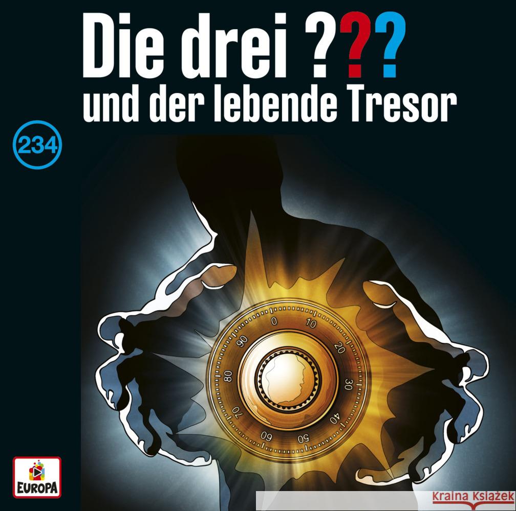 Die drei ??? und der lebende Tresor, 1 Audio-CD  0198028342421 Sony Music Entertainment - książka