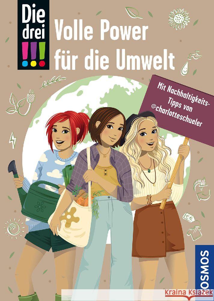 Die drei !!!, Volle Power für die Umwelt Bullen, Sonja, Schüler, Charlotte 9783440177242 Kosmos (Franckh-Kosmos) - książka