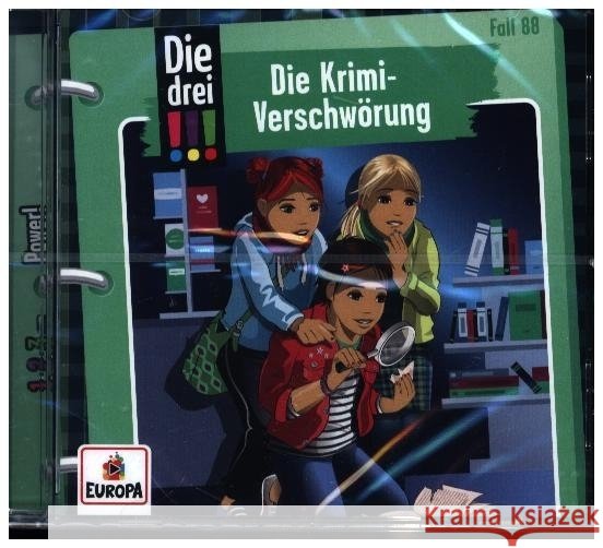 Die drei !!! - Die Krimi-Verschwörung, 1 Audio-CD Vogel, Maja von 9783803267276 Sony Music Entertainment - książka